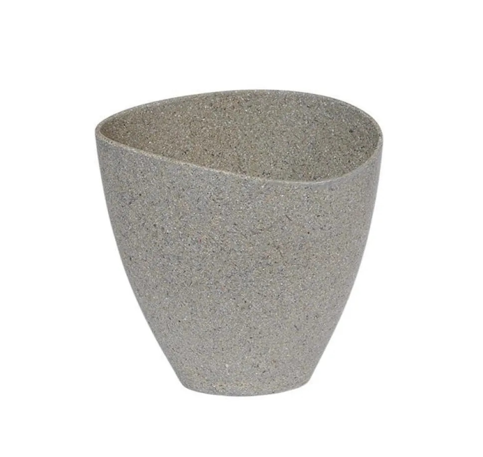 OASIS ECOssentials Designer Ellipse Vase, Slate - 6 Pieces
