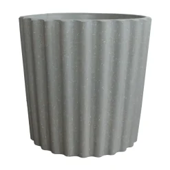 OASIS ECOssentials Scalloped Pot, Slate