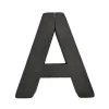 OASIS 14" Floral Foam Letter A – Midnight Foam Shape for Professional Florists