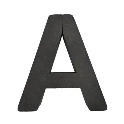 OASIS 14" Floral Foam Letter A – Midnight Foam Shape for Professional Florists