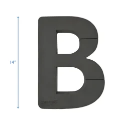 OASIS 14" Floral Foam Letter B – Midnight Foam Shape for Professional Florists