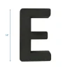 OASIS 14" Floral Foam Letter E – Midnight Foam Shape for Professional Florists