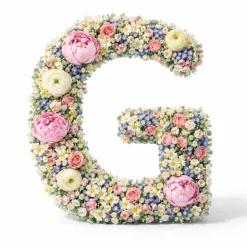 OASIS 14" Floral Foam Letter G – Midnight Foam Shape for Professional Florists