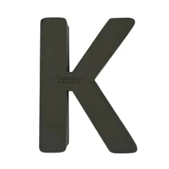 OASIS 14" Floral Foam Letter K – Midnight Foam Shape for Professional Florists