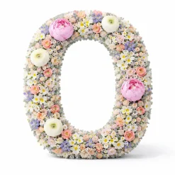 OASIS 14" Floral Foam Letter O – Midnight Foam Shape for Professional Florists