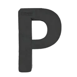 OASIS 14" Floral Foam Letter P – Midnight Foam Shape for Professional Florists