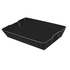 OASIS Rectangle Tray, Large, Black