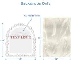 Oceana Pearl Foam Core Backdrop Kit by PopScene™