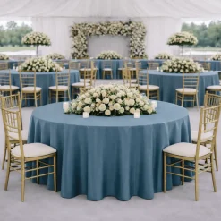 Ocean La Petite France Jacquard Tablecloth - Multiple Size Options