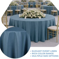 Ocean La Petite France Jacquard Tablecloth - Multiple Size Options