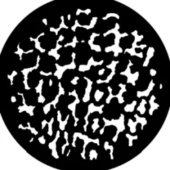 Ocelot (Medium) - Stock Gobo for Gobo Light Projectors - Choose your size!