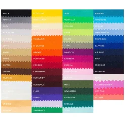 Off White - Polyester "Tropical " Tablecloth - Many Size Options