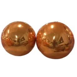 Orange Giant Inflatable Mirror Ball Sphere – Maxorb™ Reflective Ceiling Event Decor – Commercial Installation Sizes