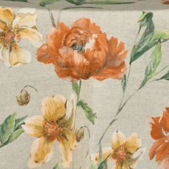 Orange Livia by the Yard - 114" Width
