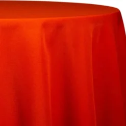 Orange - Polyester "Tropical " Tablecloth - Many Size Options