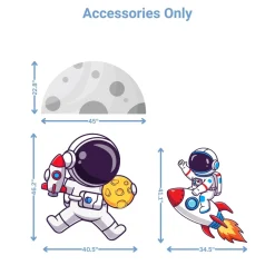Outer Space Foam Core Birthday Backdrop Kit by PopScene™