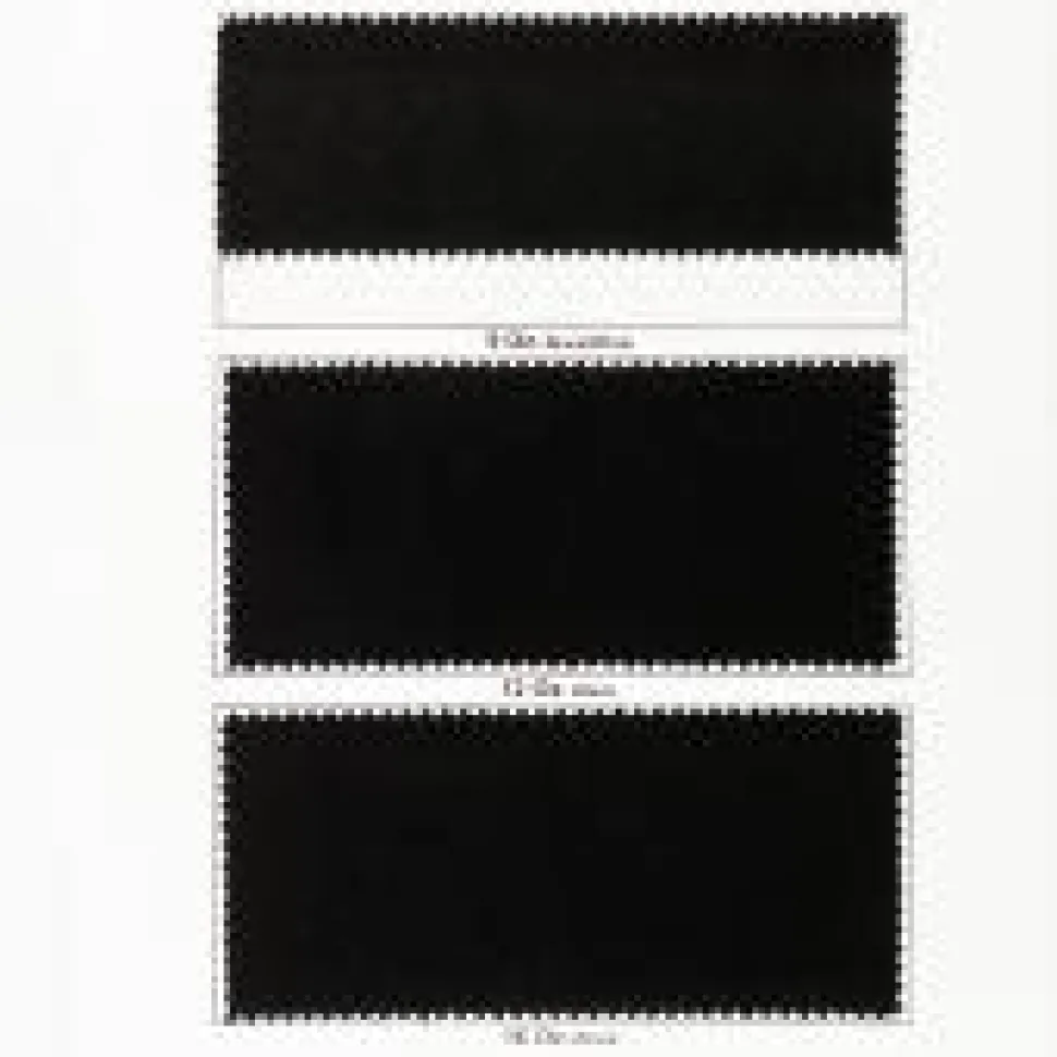 12oz. Fire Retardant Duvetyne/Commando Cloth - Sewn Drape Panel w/ 4" Rod Pockets - 6ft in Black