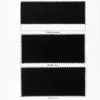 16oz. Fire Retardant Duvetyne/Commando Cloth - Sewn Drape Panel w/ 4" Rod Pockets - 8ft in Black