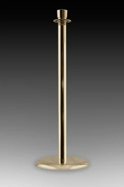 Pair of Metal Lobby Stanchions - Variety of Finishes