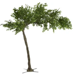 PAIR of 11ft Artificial Fig Leaf Tree, 27 Interchangeable Branches | ModTree™ Collection
