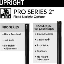 10-Panel Black Anodized Pipe and Drape Kit / Backdrop - 8 Feet Tall (Non Adjustable)