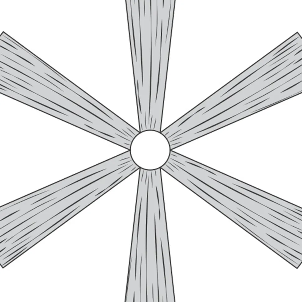 6-Panel Ceiling Draping Kit - HARDWARE ONLY