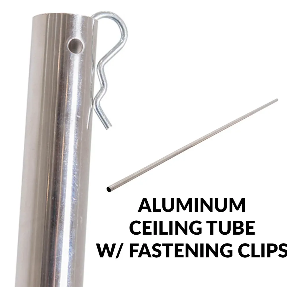 6-Panel Ceiling Draping Kit - HARDWARE ONLY