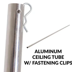 12-Panel Ceiling Draping Kit - HARDWARE ONLY