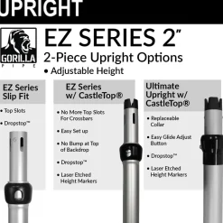 20-Panel Pipe and Drape Kit / Backdrop - 6-10 Feet Tall (Adjustable)