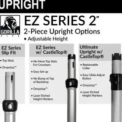 10-Panel Pipe and Drape Kit / Backdrop - 7-12 Feet Tall (Adjustable)
