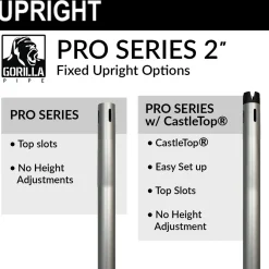 1-Panel Pipe and Drape Kit / Backdrop - 8ft Tall (Non-Adjustable - 1.5