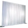 7-Panel Pipe and Drape Kit / Backdrop - 8-14 Feet Tall (Adjustable)