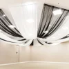 12-Panel Starburst 21ft Ceiling Draping Kit (44 Feet Wide)