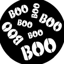 Panto Words 5 - Stock Gobo for Gobo Light Projectors - Choose your size!