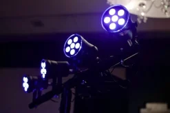 PAR36 "Mini Par Can" Backdrop Light / Uplight - LED - DMX - NEW Design