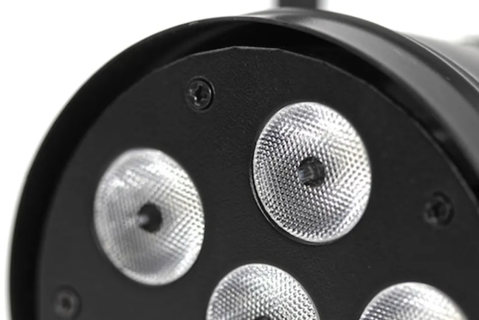 PAR36 "Mini Par Can" Backdrop Light / Uplight - LED - DMX - NEW Design