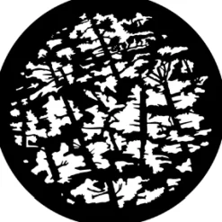 Pine Branches - Stock Gobo for Gobo Light Projectors - Choose your size!