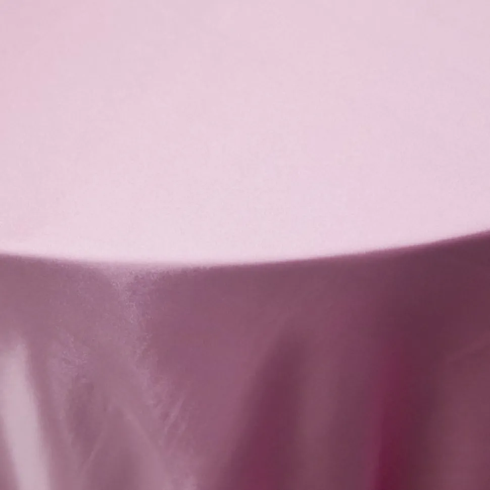 PINK - Deco Satin Tablecloth by Eastern Mills - Size Options