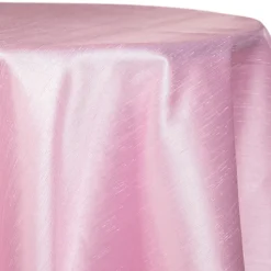 Pink - Shantung Satin “Capri” Tablecloth - Many Size Options