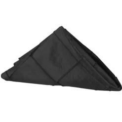 Pintuck Taffeta Napkins - Black