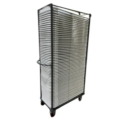 Plastic Folding Chair Cart