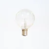 Plastic 2" LED Antique Style Edison E26 Light Bulb - 11 Watts - 6 Pack