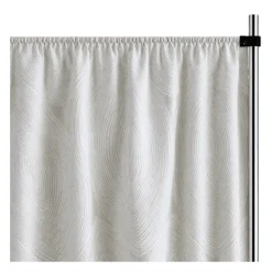 Platinum Sombra Curtain Panel w/ 4" Rod Pocket - 110" Wide - Many Size Options