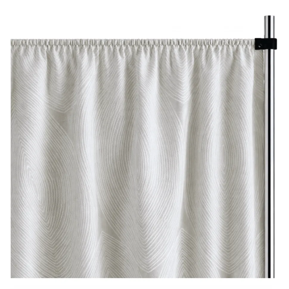 Platinum Sombra Curtain Panel w/ 4" Rod Pocket - 110" Wide - Many Size Options