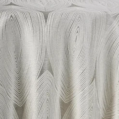 Platinum Sombra Jacquard Tablecloth - Multiple Size Options