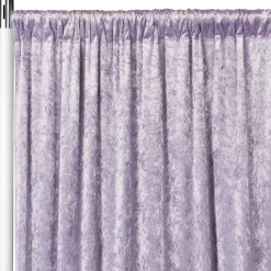 Premade Velvet Backdrop Curtain 16ft Long x 52in Wide in Wisteria