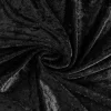 Premade Velvet Table Runner - Black