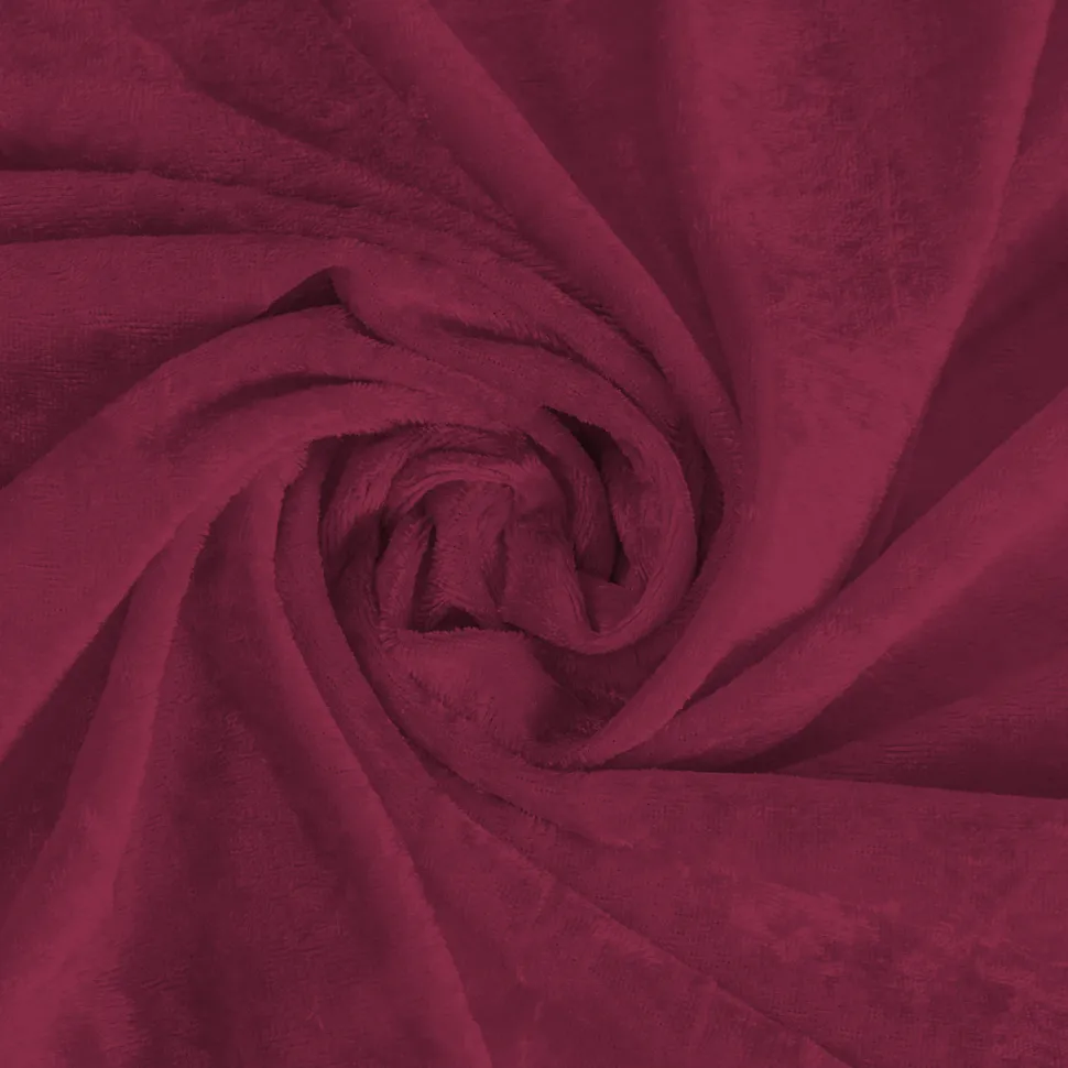 Premade Velvet Table Runner - Burgundy
