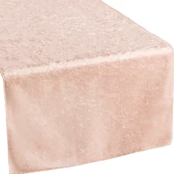 Premade Velvet Table Runner - Blush