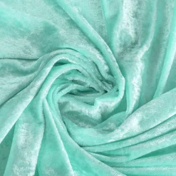 Premade Velvet Table Runner - Light Turquoise
